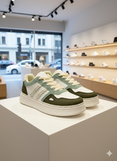 ADS TWO-TONE COURT-STYLE SNEAKERS